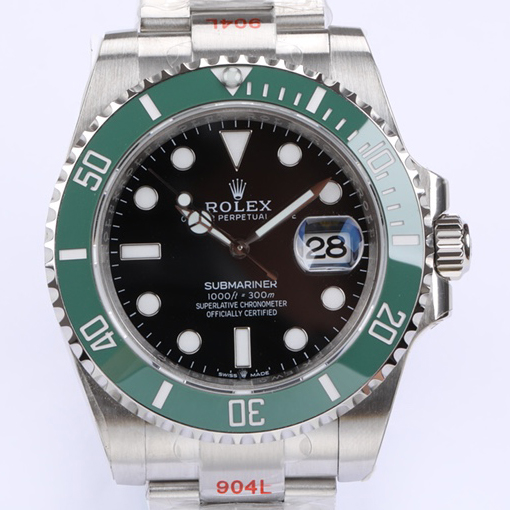 Rolex 롤렉스 서브마리너 블랙 다이얼 세라크롬 126610LV