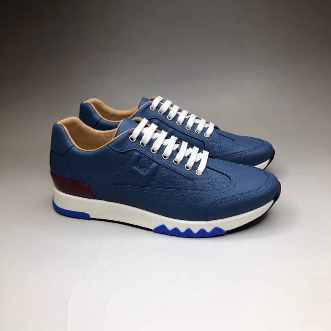 HERMES 에르메스 트레일 스니커 수입 소가죽 Trail sneaker H191395ZH35430