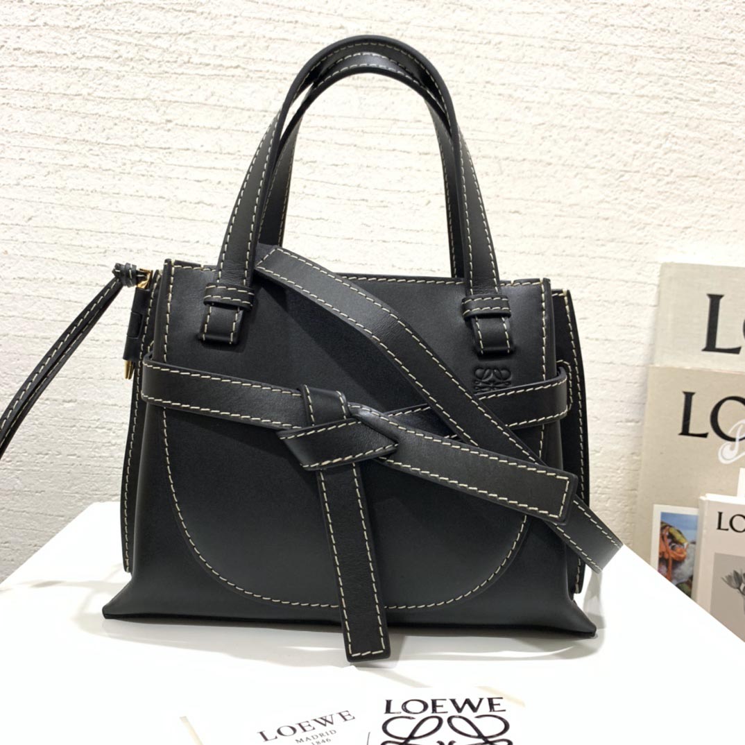 LOEWE 로에베 스몰 게이트 탑 핸들 백