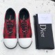 DIOR 디올 D-SMASH 푸시아와 블랙 스니커즈